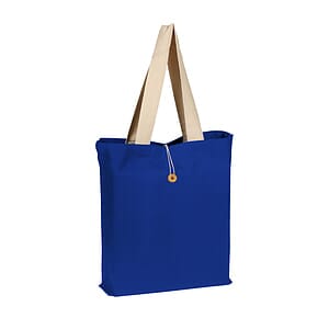 12 oz. 100% Cotton Colored Button-Up Tote