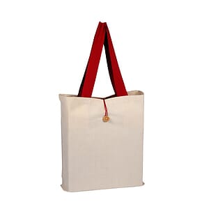 QTEES BUTTONUP TOTE W C HANDLE
