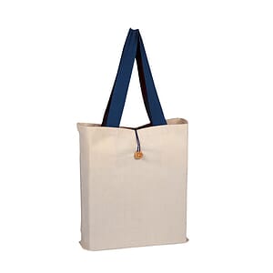 QTEES BUTTONUP TOTE W C HANDLE
