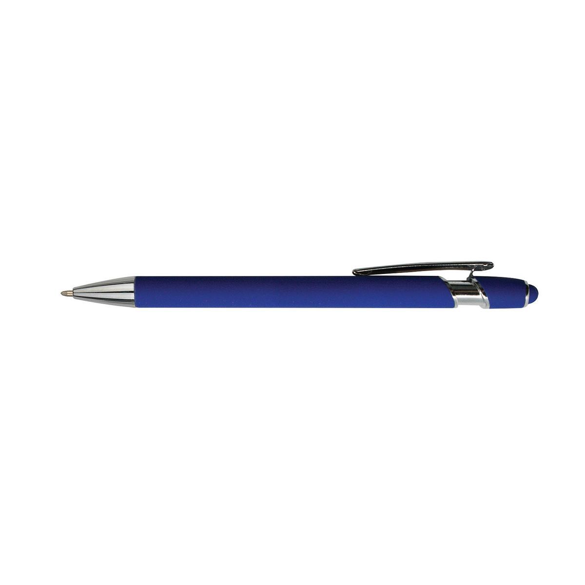 Soft Touch Ballpoint Stylus Metal Pen