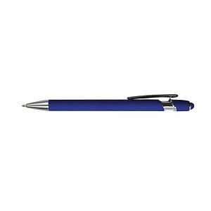 Soft Touch Ballpoint Stylus Metal Pen