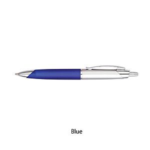 Half Tip Plastic Click Ballpoint Pen