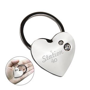 Heart Key Tag (Key Chain, Keychain, Key chains)