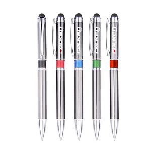 Colored middle Ring Stylus Metal Pen