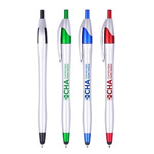 Stylus Click Ballpoint Pen