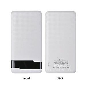 High Speed 10,000mAh Slim Power Bank w/ LCD display