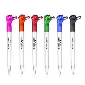 Thumbs up Plastic Stylus Ballpoint pen