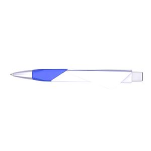 Plastic Pen w/ Business Card Holder