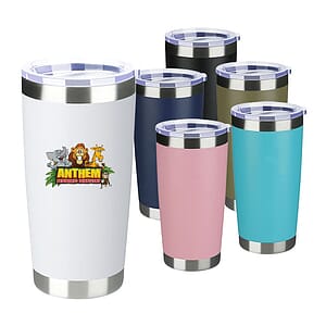 20 oz. Stainless Steel Vacuum Tumbler with Lid