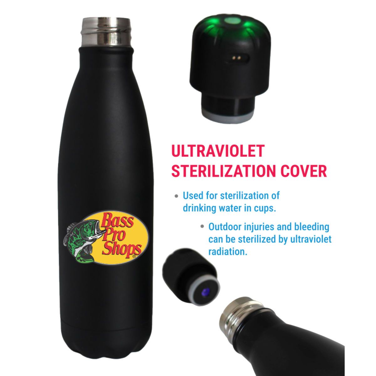 Custom Union Printed - 17oz Double Wall Stainless Steel Vacuum ...