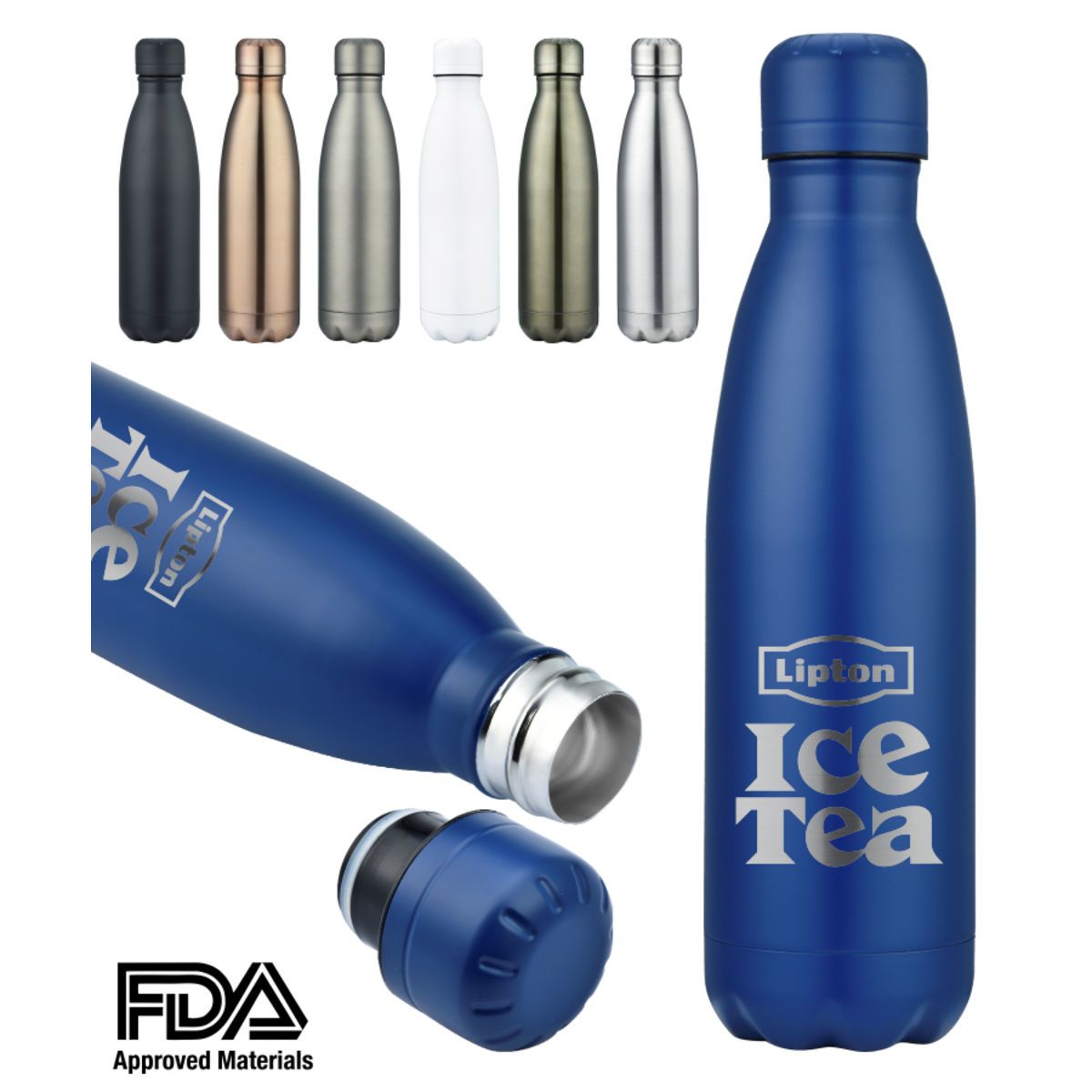 17oz Double Wall Stainless Steel Vacuum Insulated Bottle | Coggins Promo