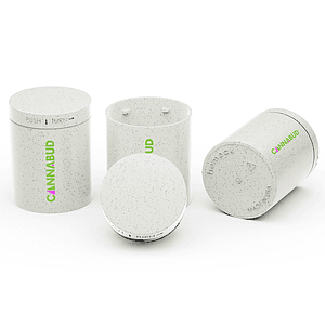 Custom HEMP Plastic CR Jar – 4 oz
