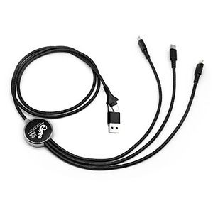 10W LED Light Up 6-IN-1 Charging Cable