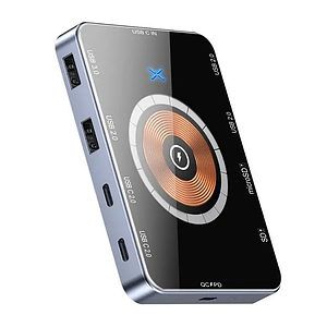 8-IN-1 USB C 15W Wireless Fast Charging Docking Station
