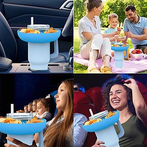Silicone Snack Tray for 40 oz Tumbler