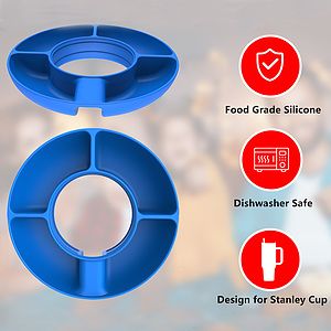 Silicone Snack Tray for 40 oz Tumbler