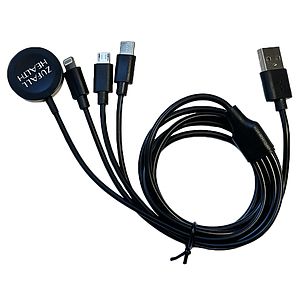 4-in-1 Multi-Port & Apple Watch Charging Cable