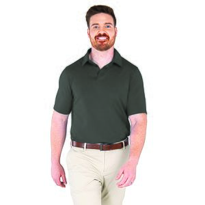 Men's Heathered Eco-Logic Stretch Polo