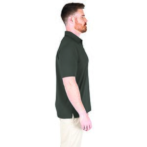 Men's Heathered Eco-Logic Stretch Polo