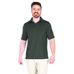 Men's Heathered Eco-Logic Stretch Polo