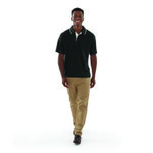 Men's Color Blocked Wicking Polo