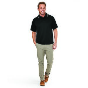 Men's Classic Solid Wicking Polo