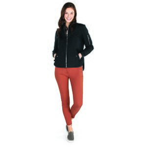 Women's Quilted Boston Flight Jacket