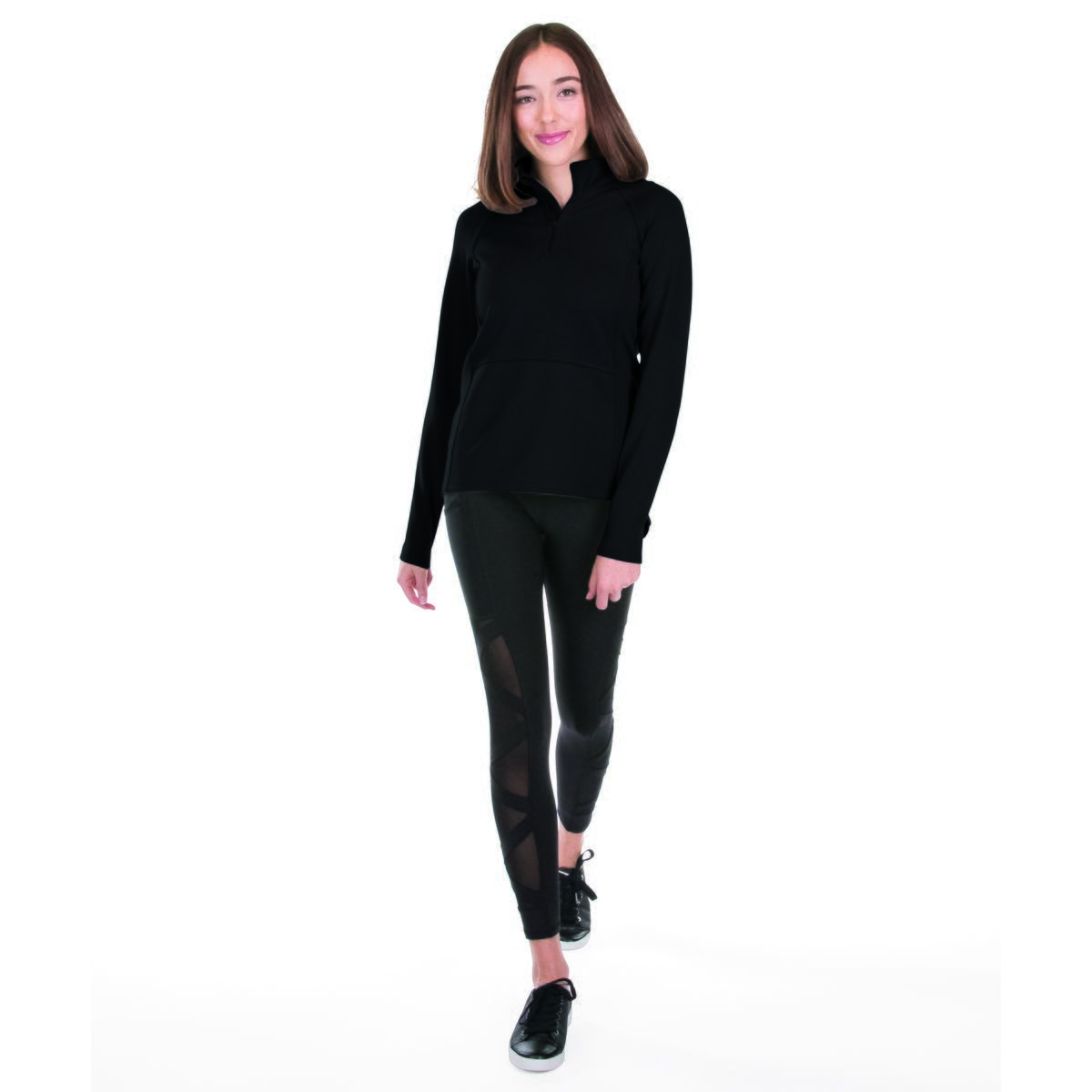 Charles River Women's Seaport Quarter Zip Pullover – Lightweight & Stretchy For Yoga, Walks & Everyday Comfort