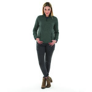 Women's Heathered Fleece Pullover
