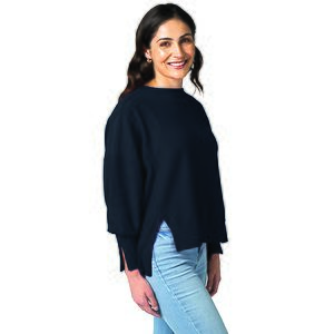 Women's Camden Spliced Crew Neck Sweatshirt