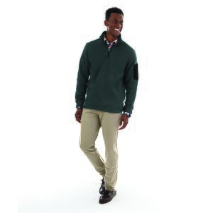 Men's Heathered Fleece Pullover