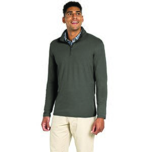 Men's Heathered Eco-Logic Stretch Quarter Zip