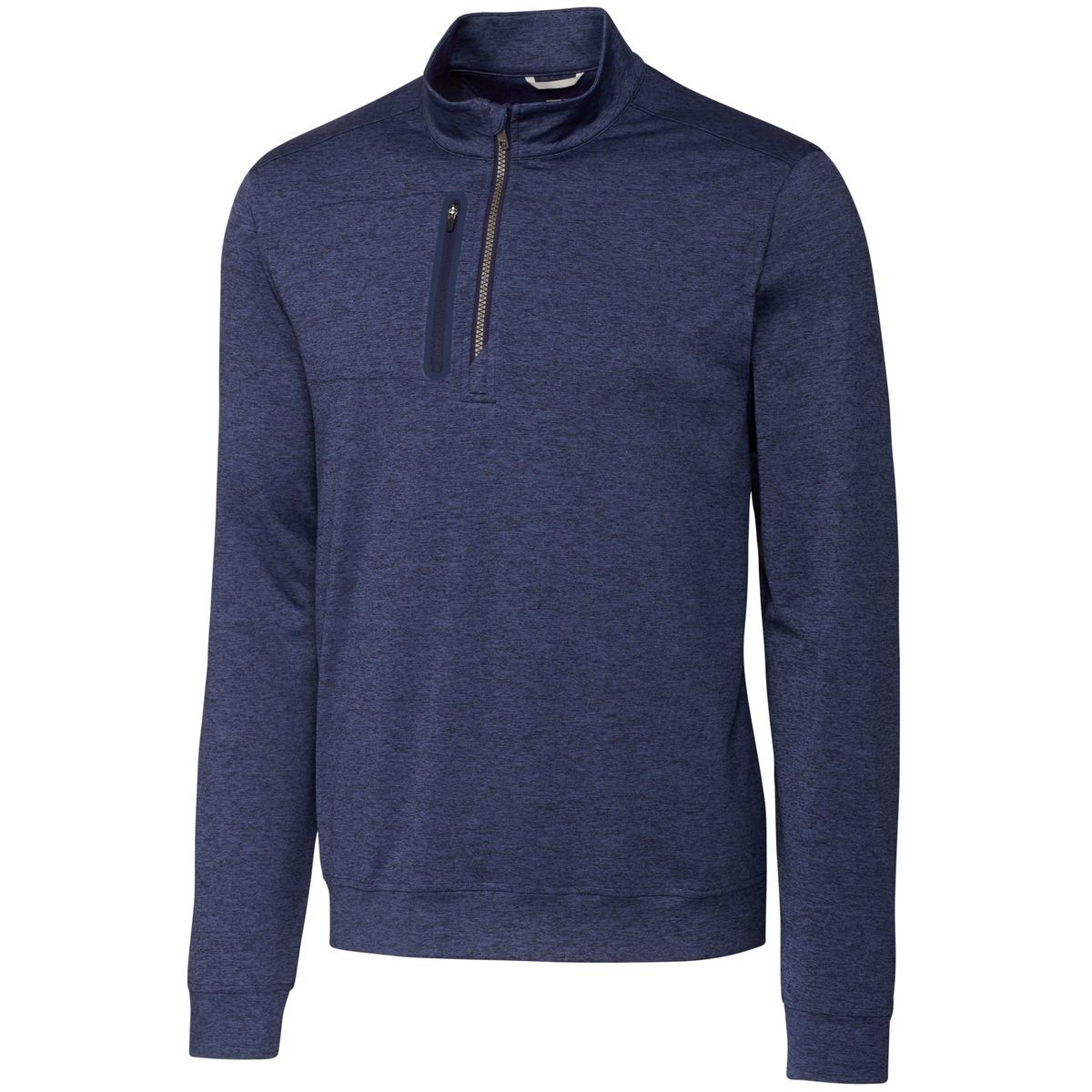 Cutter & Buck Stealth Heathered Mens Quarter Zip