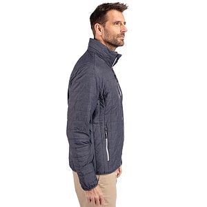 Cutter & Buck Rainier Recycled Insulated Puffer Mens Big & Tall Full Zip Jacket Big & Tall