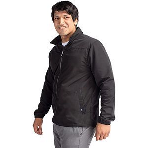 Cutter & Buck Charter Recycled Packable Mens Full Zip Jacket