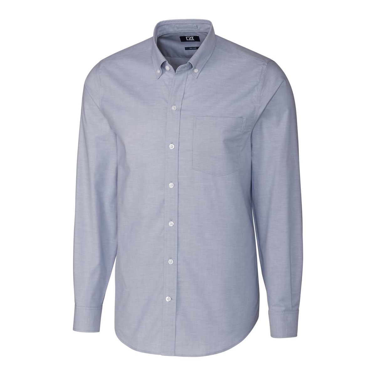 Promotional Cutter & Buck Stretch Oxford Mens Long Sleeve Dress Shirt  Personalized With Your Custom Logo