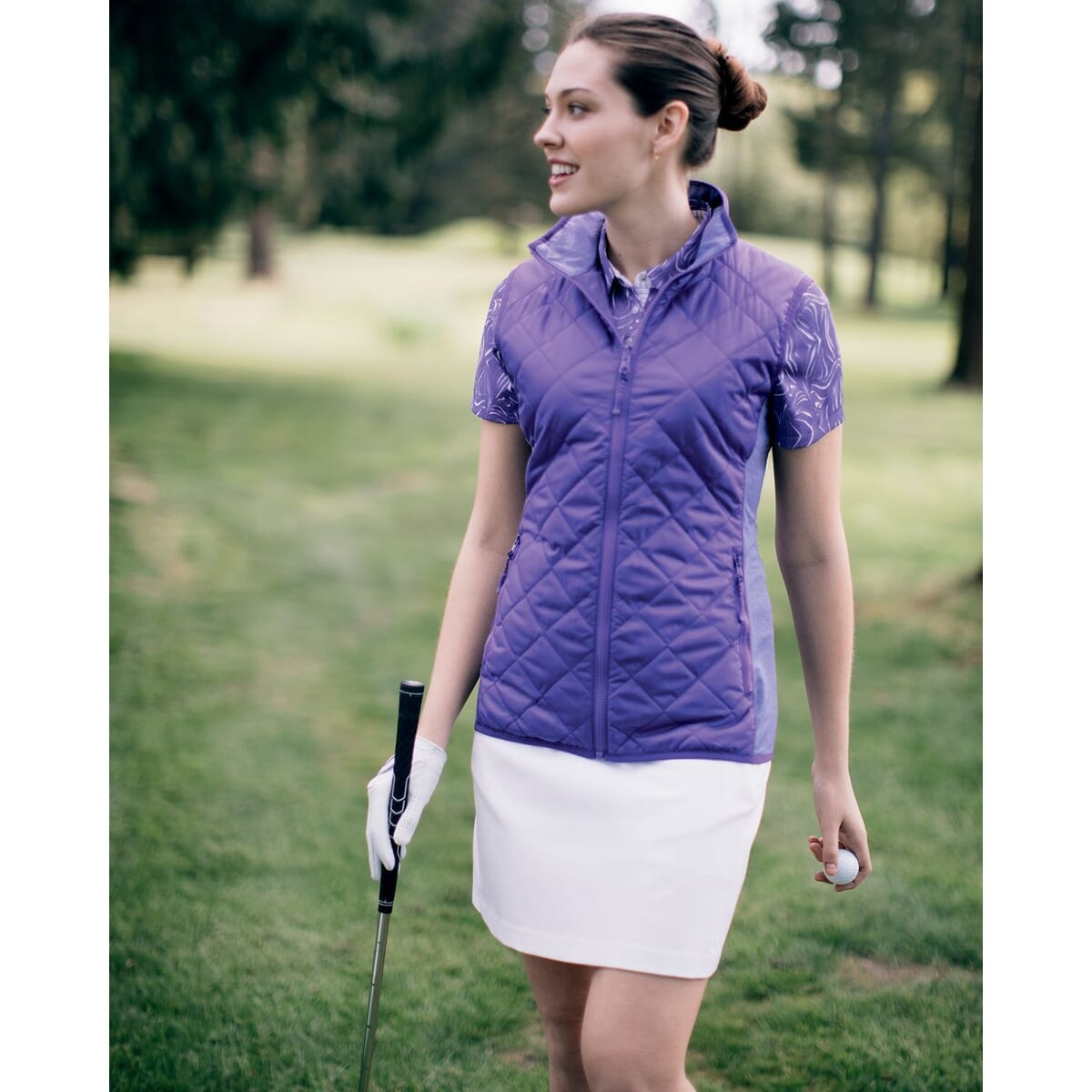 Cutter & Buck Pacific Performance Womens Pull On Skort