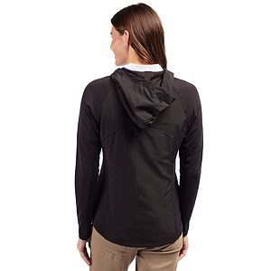 Cutter & Buck Adapt Recycled Soft Knit Stretch Womens Hybrid Full Zip Jacket