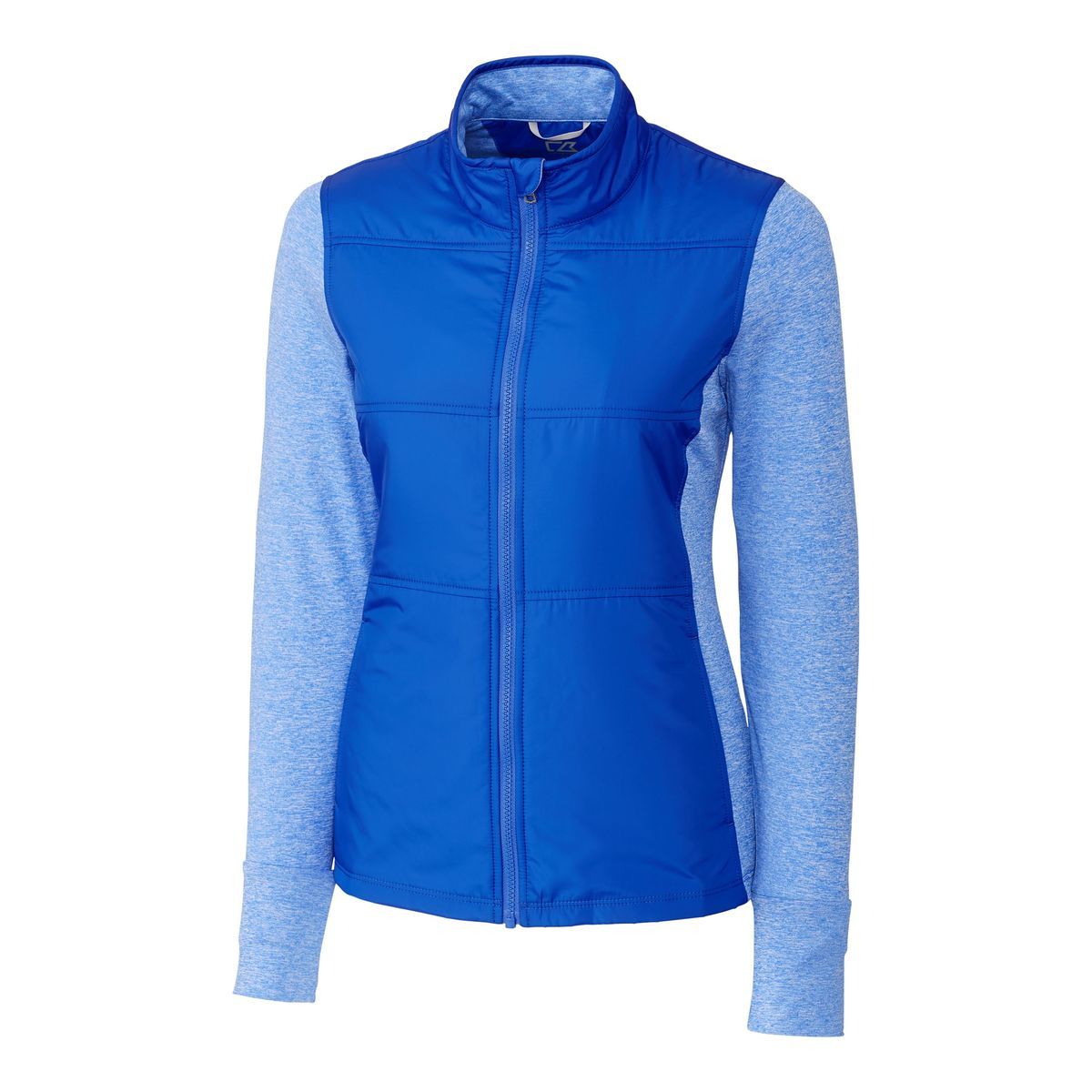 Cutter & Buck Stealth Recycled Hybrid Quilted Womens Windbreaker Jacket