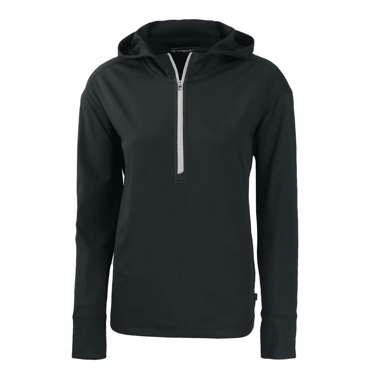 Cutter & Buck Daybreak Recycled Womens Half Zip Hooded Pullover