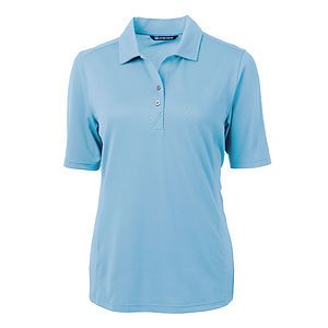 Cutter & Buck Virtue Recycled Featherlight Pique Womens Polo