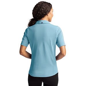 Cutter & Buck Virtue Recycled Featherlight Pique Womens Polo