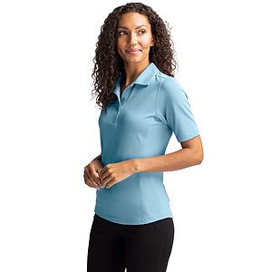 Cutter & Buck Virtue Recycled Featherlight Pique Womens Polo