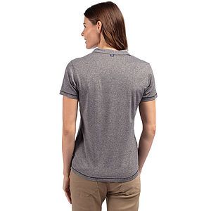 Cutter & Buck Forge Recycled Four-Way Stretch Heathered Womens Blade Top