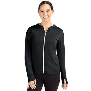 Cutter & Buck Daybreak Recycled Womens Hooded Full Zip