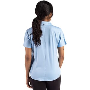 Cutter & Buck Coastline Recycled Double Peached Womens Dolman Polo