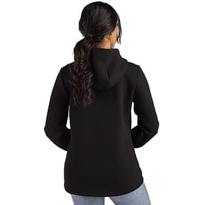 Cutter & Buck Roam Recycled Buttery-Soft Knit Womens Full Zip Hooded Jacket