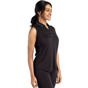 Cutter & Buck Forge Recycled Four-Way Stretch Womens Sleeveless Polo