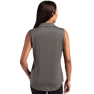 Cutter & Buck Forge Recycled Four-Way Stretch Womens Sleeveless Polo