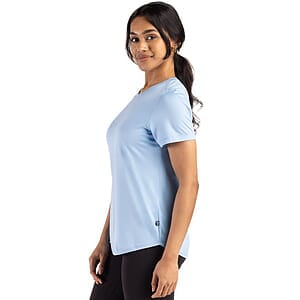Cutter & Buck Coastline Recycled Double Peached Womens Short Sleeve Tee